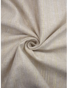 Tissu Lin Lurex - motif...