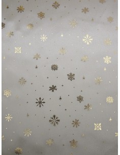 Tissu Satin - Blanc cassé... 2