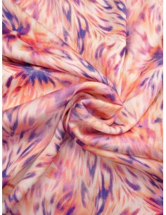 Tissu viscose imprimé