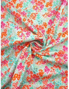 Tissu coton imprimé motif... 2