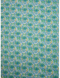 Tissu coton indien - motif...