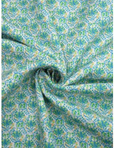 Tissu coton indien - motif... 2