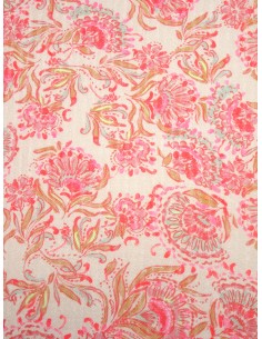 Tissu coton indien - motif... 2