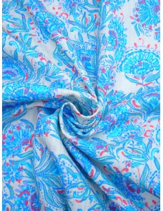 Tissu coton indien - motif... 2