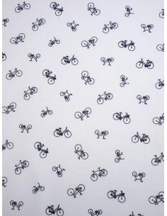 Tissu coton imprimé motif...