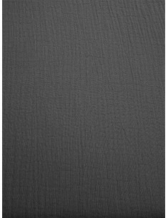 Tissu double gaze - Gris