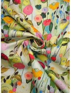 Tissu coton imprimé motif... 2