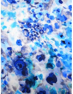 Tissu soie fantaisie