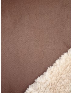 Tissu aspect mouton...
