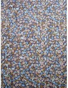 Tissu velours milleraies -...