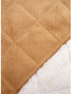 Tissu matelassé velours -...