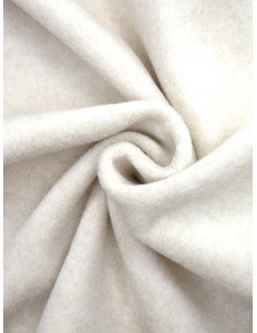 Tissu Aspect lainage - Ecru 2