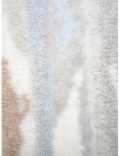 Tissu bouclette/fourrure -...