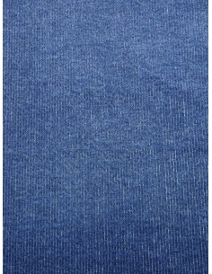 Tissu velours côtelé - Bleu 2