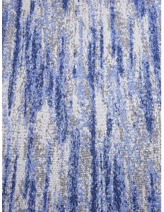 Tissu Jacquard - Bleu