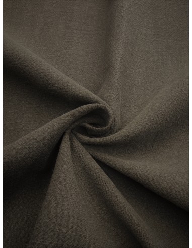 Tissu lin lavé - Gris