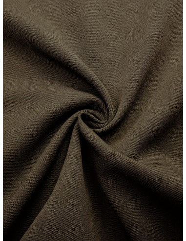 Tissu gabardine extensible - Taupe