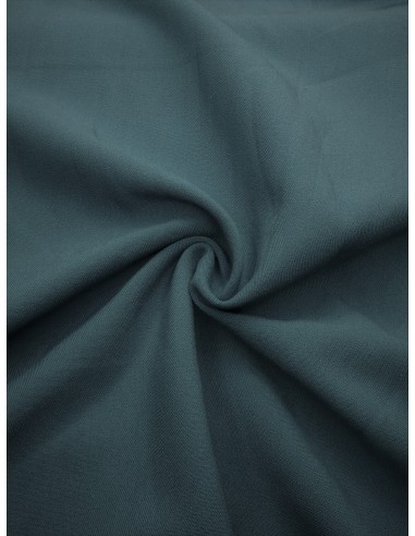 Tissu gabardine extensible - Bleu...