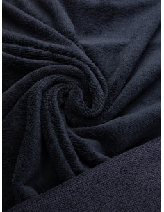 Tissu éponge bambou - Marine