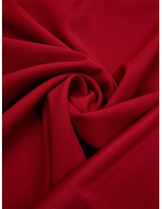 Tissu laine envers satin -...