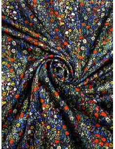 Tissu soie fantaisie