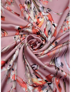 Tissu soie fantaisie