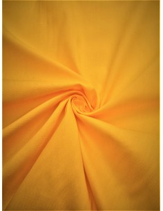Tissu popeline - Jaune