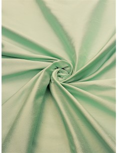 Tissu soie sauvage - Vert