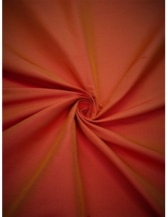 Tissu soie sauvage - Orange