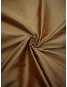 Tissu soie sauvage - Beige