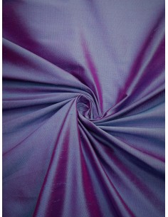 Tissu soie sauvage - Violet